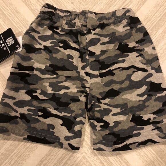 Wes & Willy Camouflage Drawstring Boy's  Shorts - Picture 5 of 7